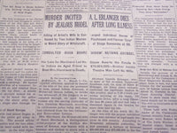 1930 MARCH 8 NEW YORK TIMES - A. L. ERLANGER DIES AT 69 - NT 3904