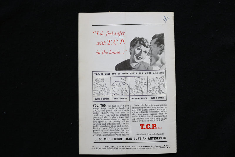 1949 JOE E. BROWN IN HARVEY - PRINCE OF WALES THEATRE - PROGRAM - K 1841