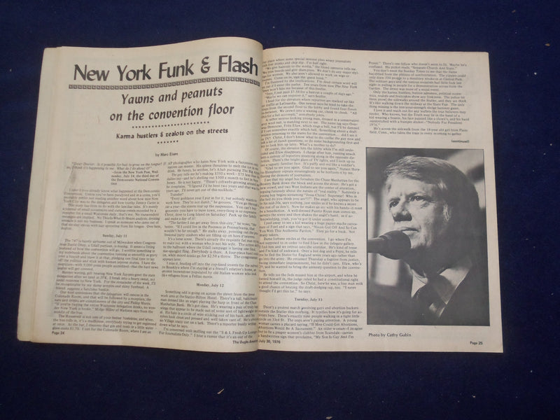 1976 JULY 30 BUGLE AMERICAN MAGAZINE - INSIDE: DEALING IN ART - J 9449