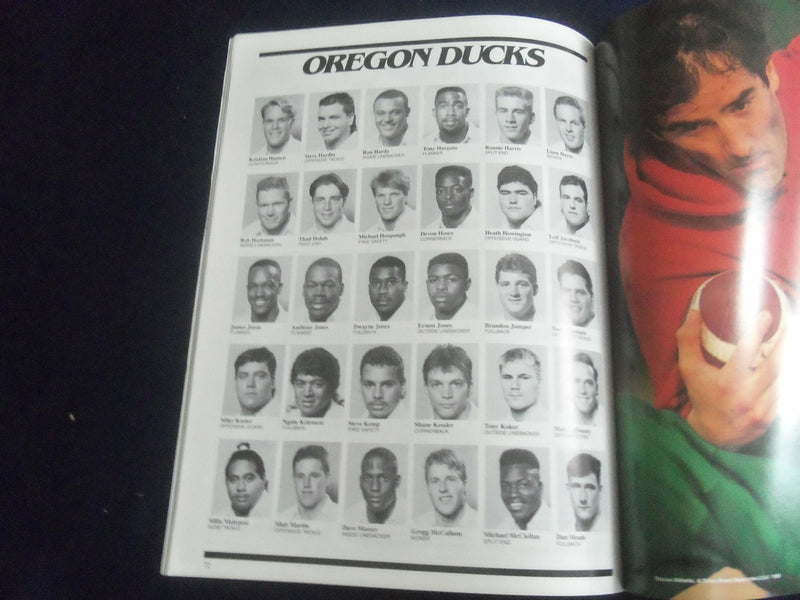 1990 DEC 29 FREEDOM BOWL PROGRAM - UNIV OREGON VS COLORADO STATE UNIV - ST 4027N