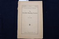 1910 NATIONAL MONETARY COMMISSION SENATE PUBLICATIONS - LOT OF 6 - O 3402