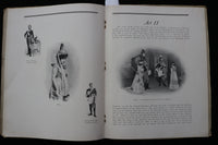 1899 THE PICTURE BOOK OF BECKY SHARP - MRS. FISKE - LANGDON MITCHELL - K 2304