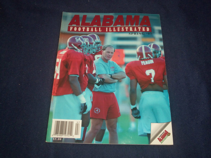 1997 SPRING UNIVERSITY OF ALABAMA FOOTBALL ILLUSTRATED - ST 4137Q