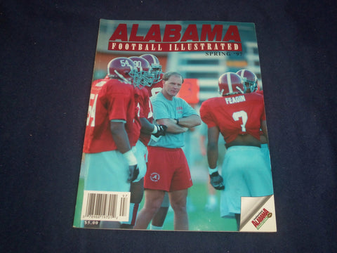 1997 SPRING UNIVERSITY OF ALABAMA FOOTBALL ILLUSTRATED - ST 4137Q