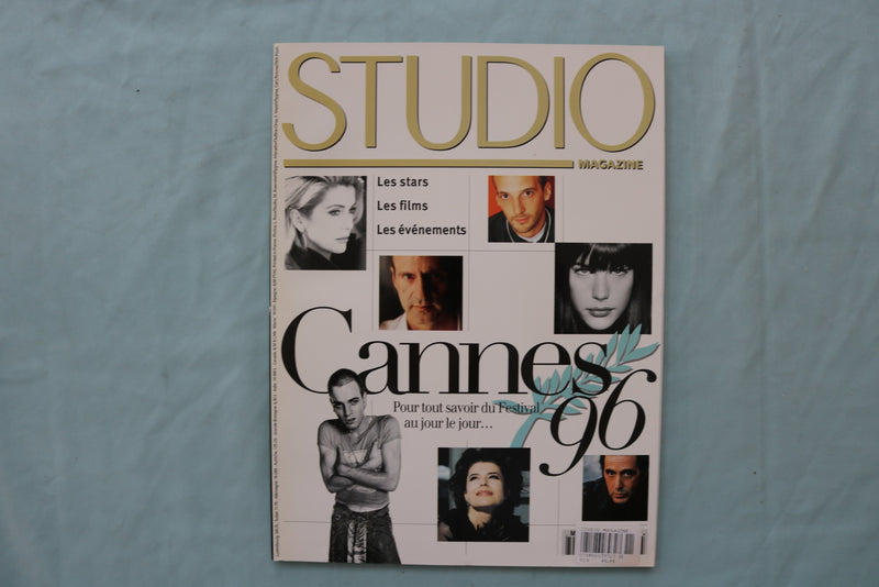 1996 SPECIAL STUDIO MAGAZINE - CANNES 96 COVER - FRENCH - E 19532