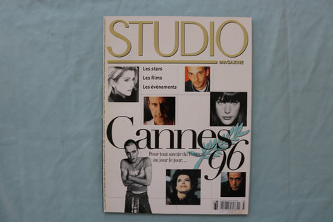 1996 SPECIAL STUDIO MAGAZINE - CANNES 96 COVER - FRENCH - E 19532