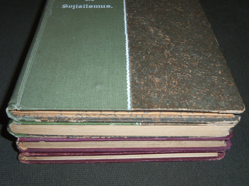 1903-1905 AUS DER WAFFENKAMMER DES SOZALISMUS VOLUMES LOT OF 4 - KD 38