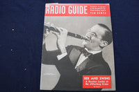 1939 APRIL 8 RADIO GUIDE MAGAZINE - BENNY GOODMAN COVER - E 9224