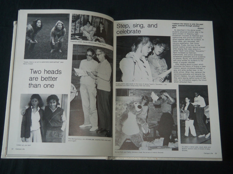 1984 CARGOES KENT PLACE GIRLS COLLEGE YEARBOOK - SUMMIT NEW JERSEY - YB 1659