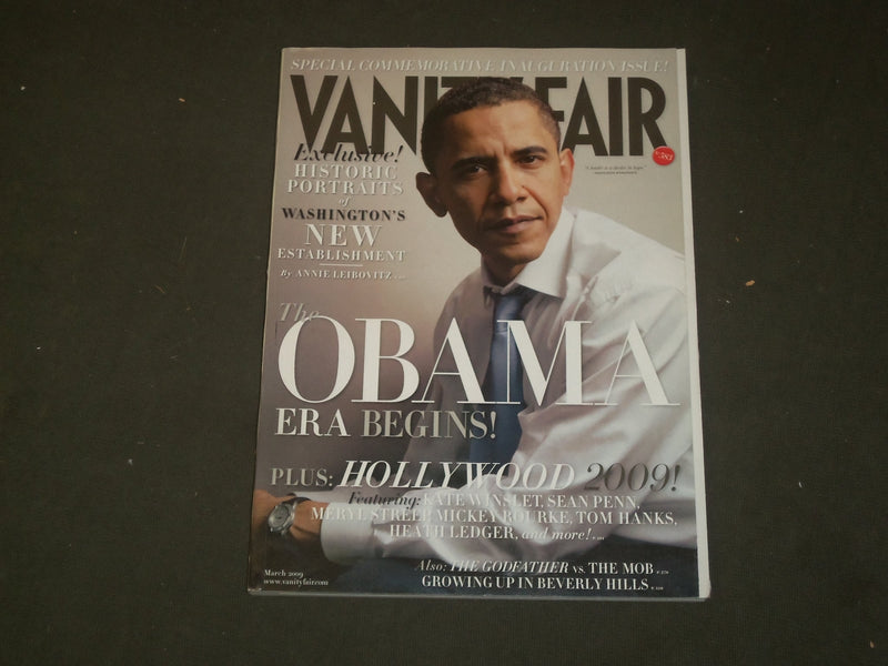 2009 MARCH VANITY FAIR MAGAZINE - BARACK OBAMA - B 2511