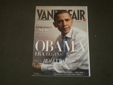 2009 MARCH VANITY FAIR MAGAZINE - BARACK OBAMA - B 2511