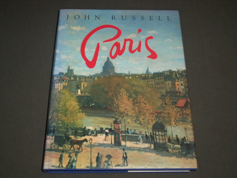 1983 PARIS BY JOHN RUSSELL HARDCOVER BOOK - GREAT PHOTOS - I 1316