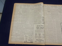 1920 APRIL 21 NEW YORK TIMES - TORNADO KILLS 140 IN SOUTHERN STATES - NT 8298