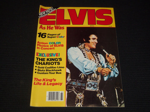1978 ELVIS AS HE WAS MAGAZINE - ELVIS PRESLEY COVER - E 15475