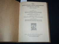 1928 THE OPEN DOOR LANGUAGE SERIES VOLUME - SIXTH GRADE BY SCOTT - KD 4814N
