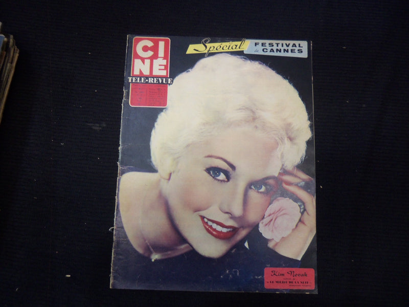1959 MAY 1 CINE TELE-REVUE FRENCH MAGAZINE - KIM NOVAK COVER - E 24689