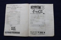 1904 GLOBE THEATRE - SHORE ACRES - PROGRAM - COCA-COLA AD - K 1669