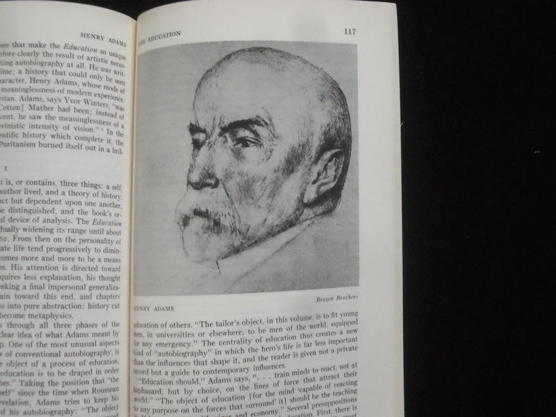 1962 HENRY ADAMS SOFTCOVER BOOK BY GEORGE HOCHFIELD - J 9823