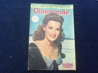 1948 OCT 19 CINEMONDE MAGAZINE - MAUREEN O'HARA COVER - FRENCH EDITION- SP 4868A
