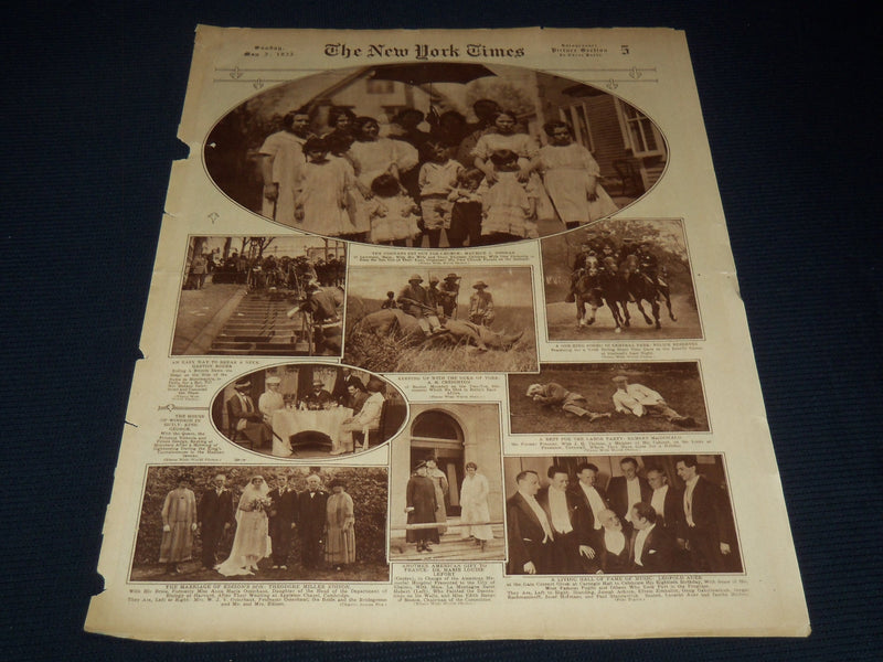 1925 MAY 3 NEW YORK TIMES PICTURE SECTION - AVER-HEIFETZ - NICE PHOTOS - NT 9494