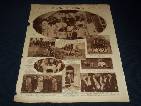 1925 MAY 3 NEW YORK TIMES PICTURE SECTION - AVER-HEIFETZ - NICE PHOTOS - NT 9494
