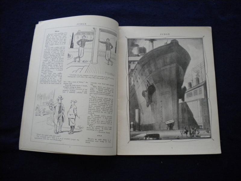 1927 APRIL 30 JUDGE MAGAZINE - THE SKY'S THE LIMIT - B 435X