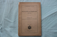 1907-1915 WISCONSIN RAILROAD COMMISSION REPORTS - LOT OF 3 - SOFTCOVER - K 3262