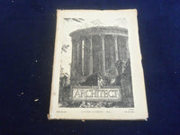1930 SEP-OCT THE ARCHITECT MAGAZINE - NICE COVER, MANY PLATES & PHOTOS - ST 7283