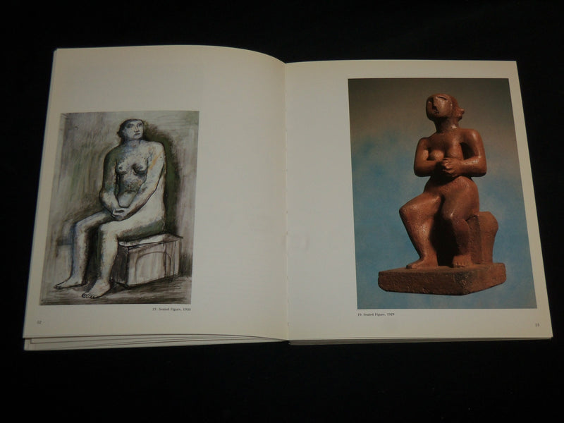 2002 HENRY MOORE RETROSPECTIVE - FONDATION MAEGHT SOFTCOVER BOOK - R 703M