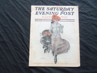 1911 JANUARY 7 THE SATURDAY EVENING POST MAGAZINE - ILLUSTRATED COVER - SP 613