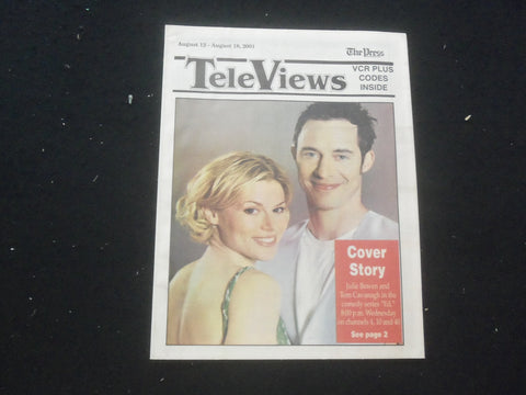 2001 AUG 12-18 PRESS OF A/C TELEVIEWS MAGAZINE - JULIE BOWEN - SP 8013N