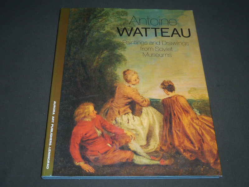 1985 ANTOINE WATTEAN FROM SOVIET MUSEUMS HARDCOVER BOOK - I 977