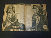 1942 JANUARY CRIME CONFESSIONS MAGAZINE- MY WIFE'S BLOOD IS ON MY HANDS -SP 8154