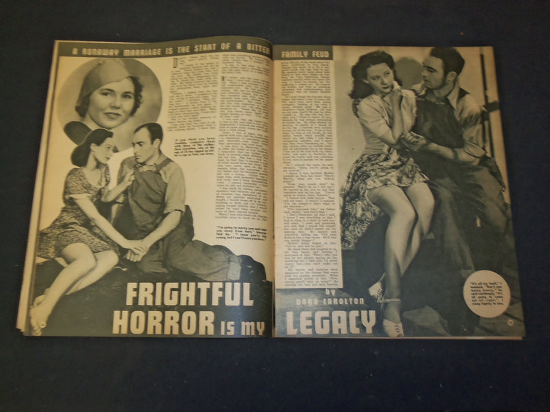 1942 JANUARY CRIME CONFESSIONS MAGAZINE- MY WIFE'S BLOOD IS ON MY HANDS -SP 8154