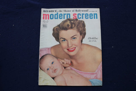 1950 FEBRUARY MODERN SCREEN MAGAZINE - ESTHER WILLIAMS COVER - E 17306