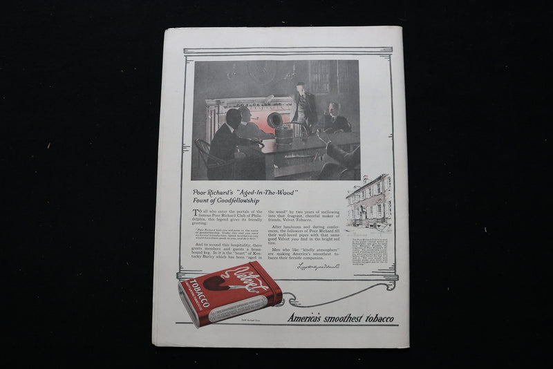 1920 MAY 22 COLLIER'S MAGAZINE - BOYS PLAYING BASEBALL COVER - E 10981
