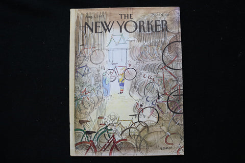 1983 AUGUST 1 NEW YORKER MAGAZINE - GREAT ILLUSTRATED COVER - NY 3119