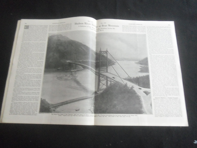 1923 MAY SCIENTIFIC AMERICAN MAGAZINE - AMPHIBIOUS GLIDING BOATS - B 5535D
