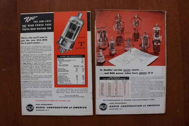 1946-1951 CQ THE RADIO AMATEURS' JOURNAL - LOT OF 11 - O 3904