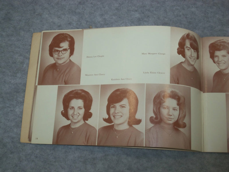 1965 CARITAS ELIZABETH SETON HIGH SCHOOL YEARBOOK - BLADENSBURG, MD - YB 2011