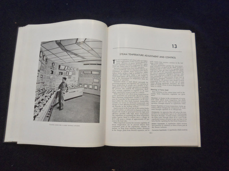 1960 STEAM ITS GENERATION AND USE HARDCOVER BOOK - BABCOCK & WILCOX CO.- KD 8343