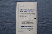 1992 MADISON MAENNERCHOR 140TH ANNUAL SPRING CONCERT PROGRAM - K 2953