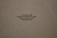 1928 THE STORY OF SOLIDON SOFTCOVER BOOK - K 3177