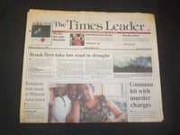 1999 AUGUST 13 WILKES-BARRE TIMES LEADER-GUNMAN HIT WITH MURDER CHARGES- NP 7474