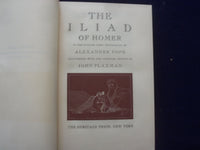 1943 THE ILIAD OF HOMER HARDCOVER BOOK - HERITAGE PRESS - SLIPCASE - KD 9343