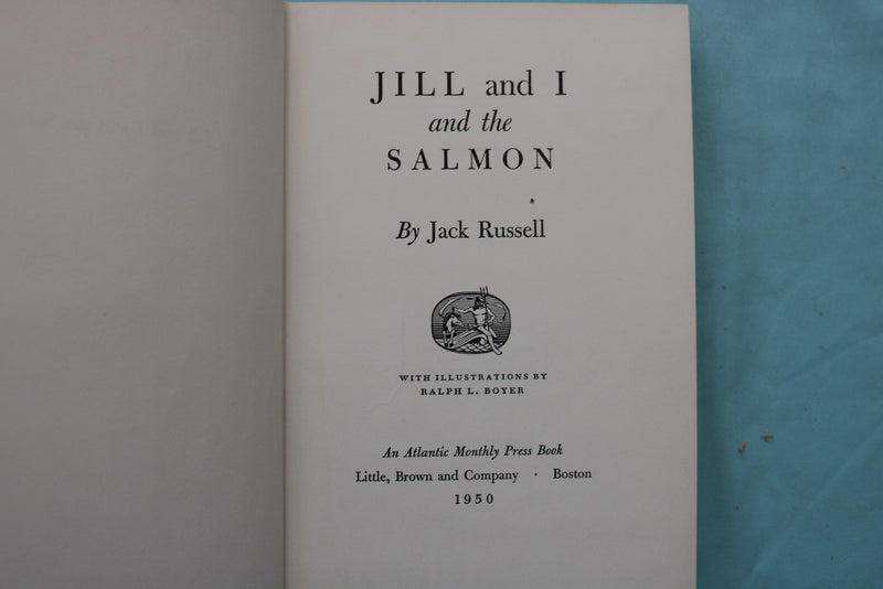 1948-1998 SALMON FISHING HARDCOVER BOOKS - LOT OF 7 - KD 9682