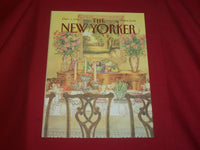 1986 DECEMBER 1 NEW YORKER MAGAZINE FRONT COVER ONLY - GREAT ART FOR FRAMING