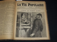 1885 JANUARY-MARCH LA VIE POPULAIRE FRENCH MAGAZINE BOUND VOLUME - R 89A