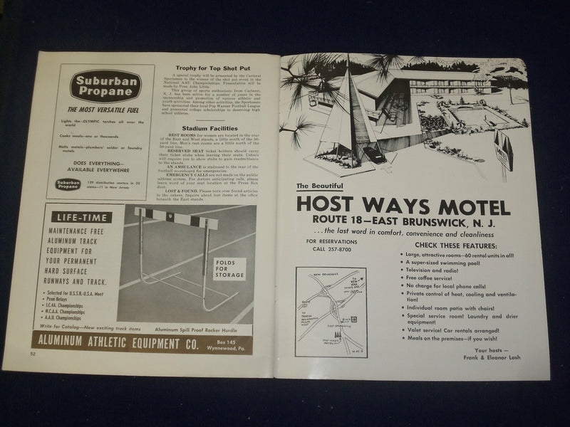 1964 JUNE 27-28 76TH ANNUAL AAU TRACK AND FIELD CHAMPIONSHIPS PROGRAM - B 6487