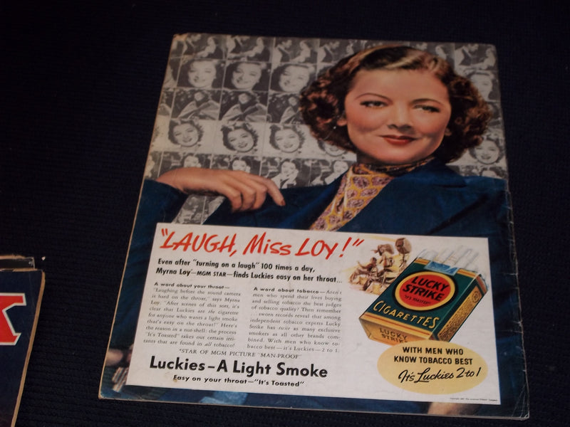 1938 JANUARY 4 LOOK MAGAZINE - LILY PONS FRONT COVER - E 20298